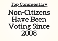 Top Commentary: Non-Citizens Have Been Voting Since 2008