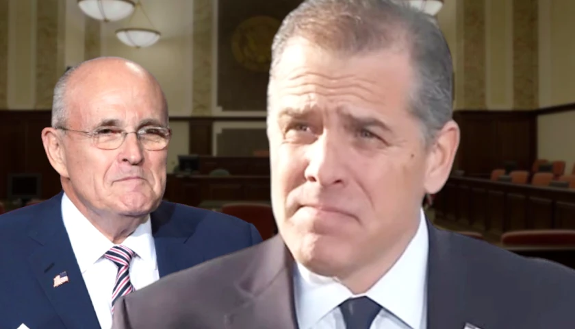 Rudy Giuliani and Hunter Biden
